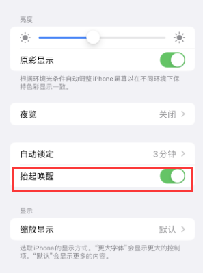 桦南苹果授权维修站分享iPhone轻点无法唤醒怎么办