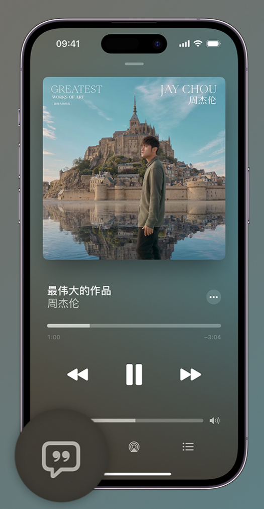 桦南iphone维修分享如何在iPhone上使用Apple Music全新唱歌功能 