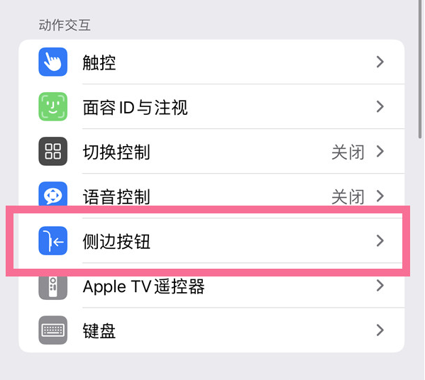 桦南苹果14维修店分享iPhone14 Plus侧键双击下载功能关闭方法 