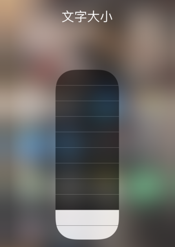 桦南苹果手机维修分享小技巧：在 iPhone 控制中心快速调节字体大小 